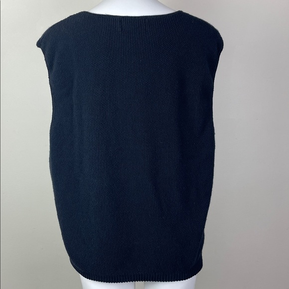 Union Pier Sportswear Vintage Sleeveless Cardigan Sweater - Picture 7 of 8